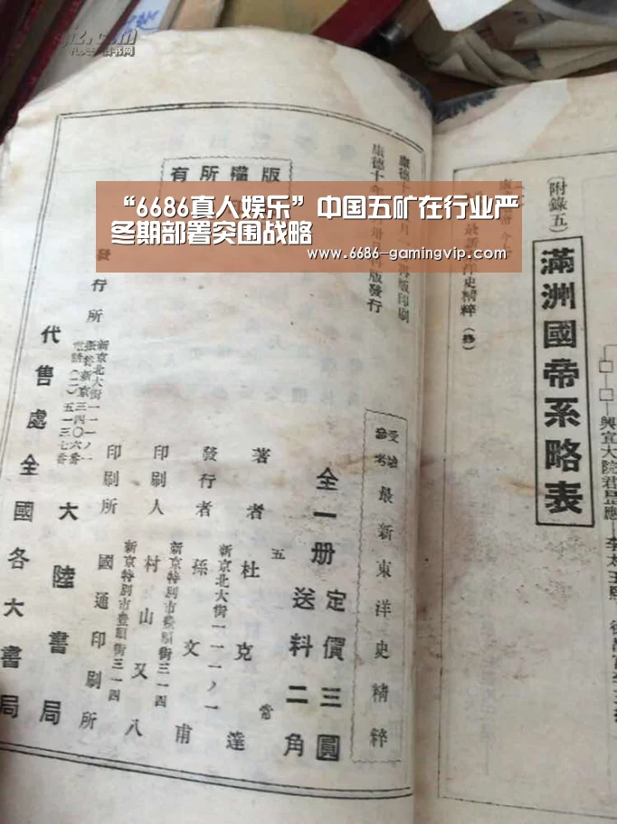 “6686真人娱乐”中国五矿在行业严冬期部署突围战略(图1) 6686体育